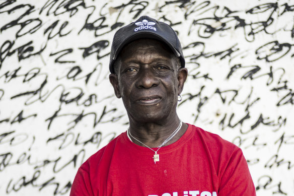 Pioneering African drummer Tony Allen, whose influential career spanned decades and continents, pictured in 2017. 