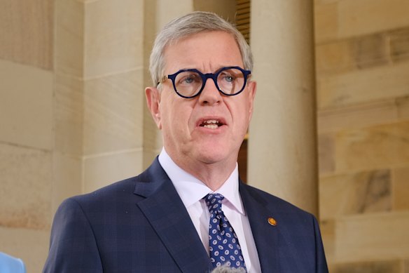 Health Minister Tim Nicholls