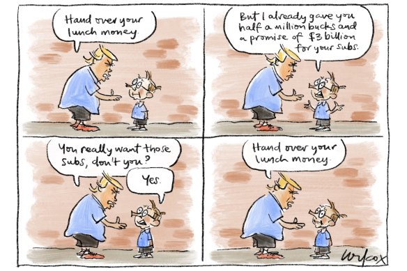 Donald Trump wants us to spend more on defence.