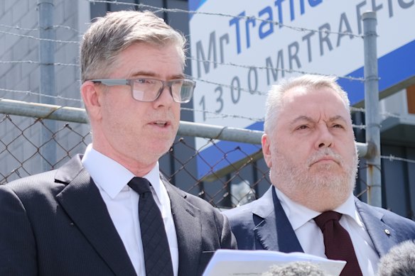 Counsel assisting Patrick Wheelahan and Commissioner Stuart Wood.