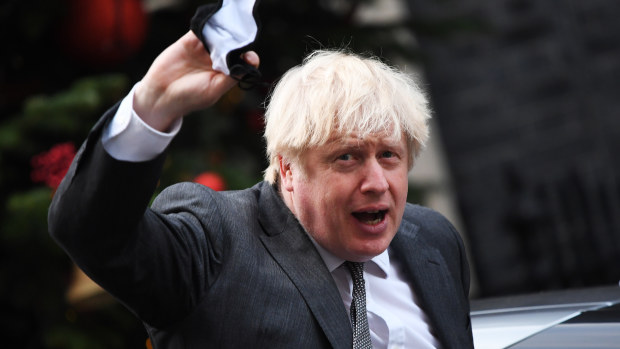 A triumphant Boris Johnson returns home after securing a Brexit deal. 