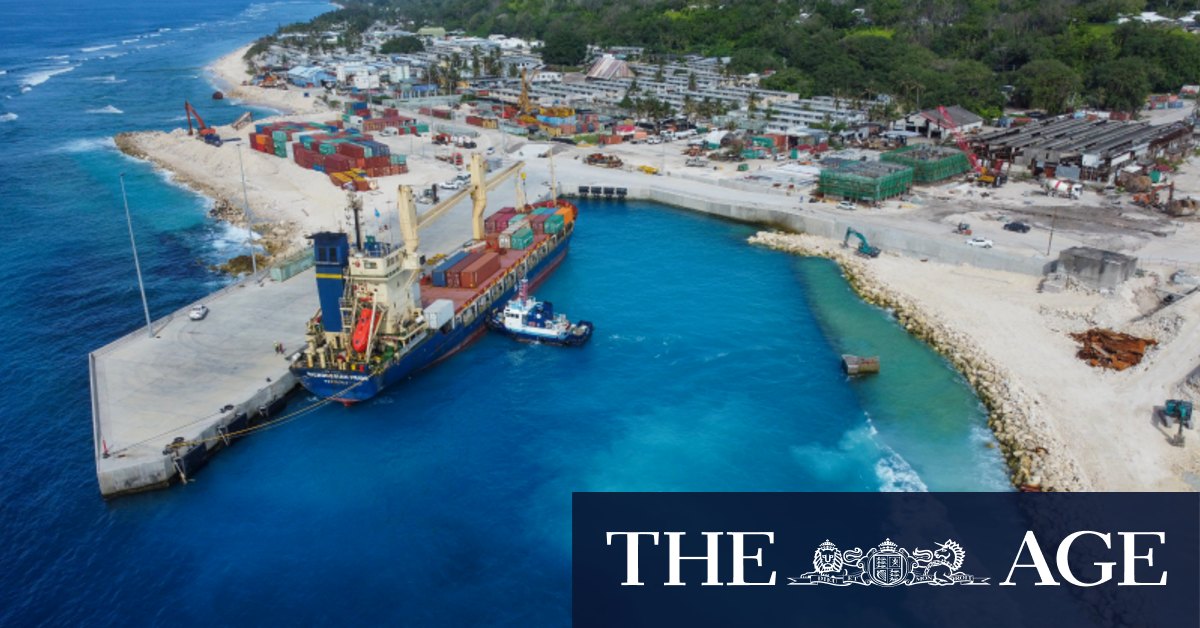 Nauru port: How Australia is bankrolling China Harbour's $80m redevelopment - Vimarsana News