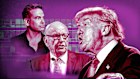 Lachlan Murdoch seems to be left out of the picture as Donald Trump has sued his father Rupert.