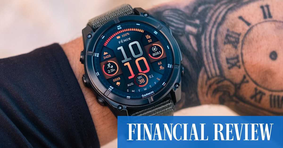 afr.com - John Davidson - Why this sports watch is unlike any others on the market