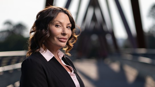 One Nation supporter Lisa Wildman in Penrith.