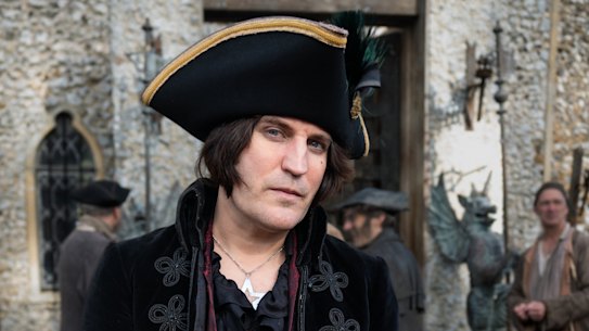 Noel Fielding plays the legendary English highwayman Dick Turpin.