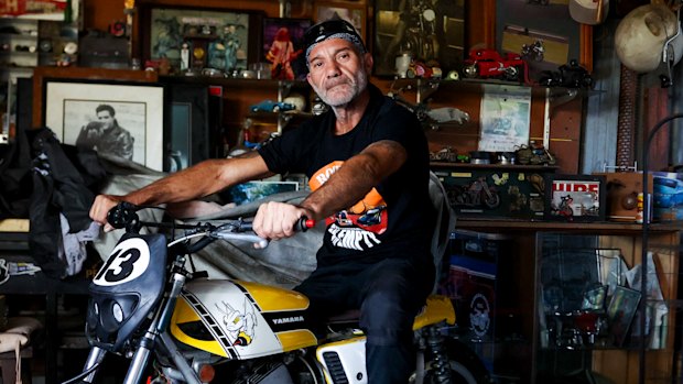 Manwell had a bike accident and was in hospital for 14 hours at Campbeltown Hospital.