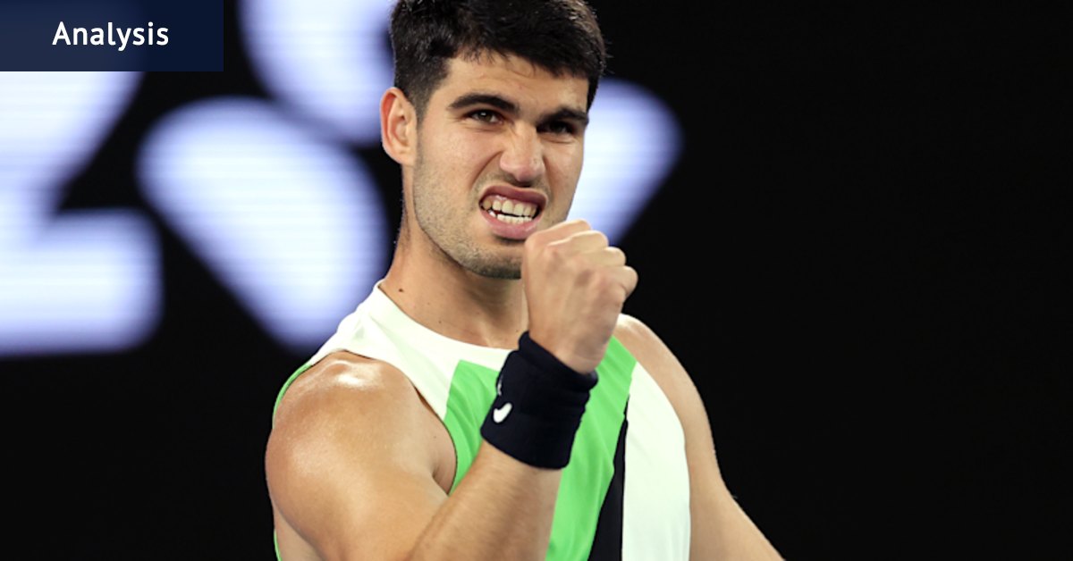 Like Tiger Woods, the best isn’t good enough for Carlos Alcaraz