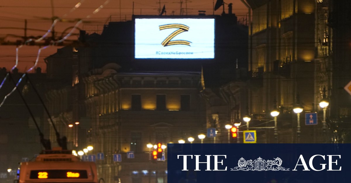 'Z' has become a symbol of support for the Russian invasion of Ukraine - Vimarsana News