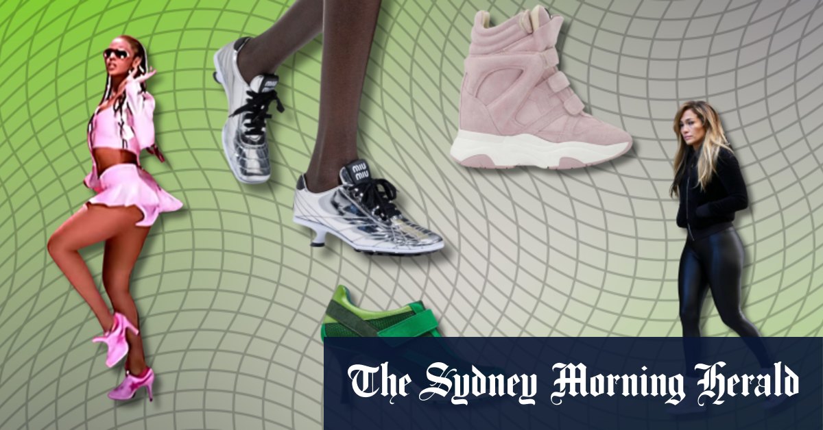 The Isabel Marant wedge sneaker The shoe made famous by Beyonce, JLo