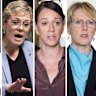 Teal MPs Allegra Spender, Zali Steggall, Sophie Scamps, Zoe Daniel, Monique Ryan.