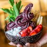 Acai bowls are a delicious alternative to ice-cream.