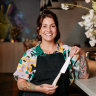 Sarah Baldwin with her 16-centimetre Wüsthof Classic Ikon Crème cook’s knife.