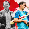 Justin Langer, Adam Gilchrist, Pat Cummins and Andrew McDonald.