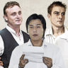 The five remaining incarcerated members of the Bali Nine (from left) Martin Stephens, Si-Yi Chen, Michael Czugaj, Matthew Norman and Scott Rush.