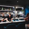 The bar at Dux in Albury.