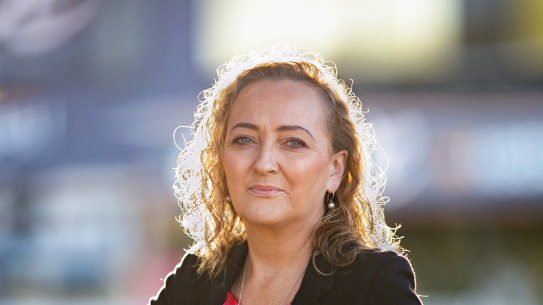 Labor’s Aston candidate Mary Doyle campaigning in Boronia ahead of next month’s byelection 