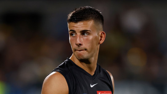 Magpies star Nick Daicos needs to make the shift forward.