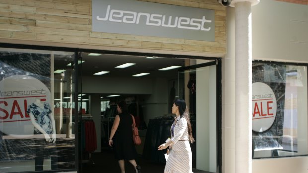Fashion chain Jeanswest to close 37 stores, shed 260 jobs