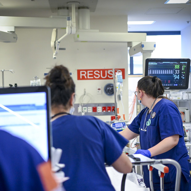 The emergency department at the Northern Hospital in Epping. 