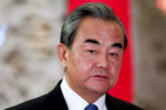 China's Foreign Minister Wang Yi.
