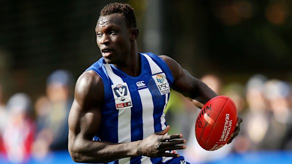 He's back: Majak Daw.