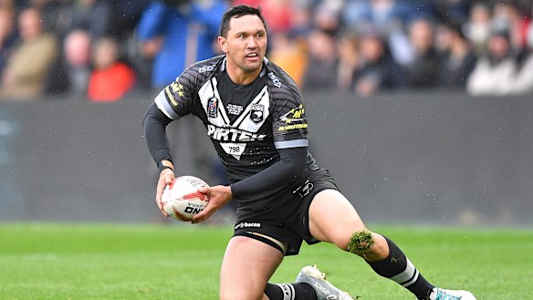 Jordan Rapana has been ruled out for six months after hurting his shoulder while playing for New Zealand last week. 