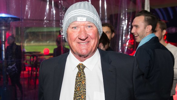 Legendary league commentator Ray Warren isn't a fan of flying.