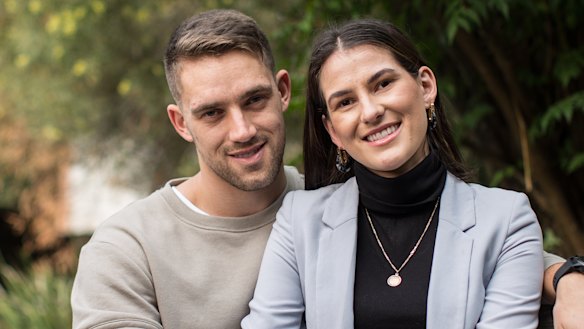 Damon Bird and Rebakah Shanks live with Mr Bird's parents as they save to build a home on a rural block they have purchased.