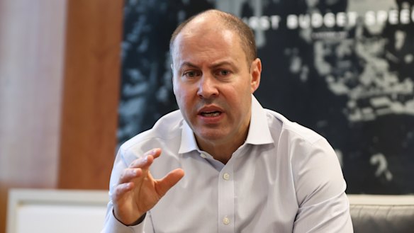 Treasurer Josh Frydenberg is hoping families will start spending the $100 billion accumulated on household balance sheets during the pandemic.