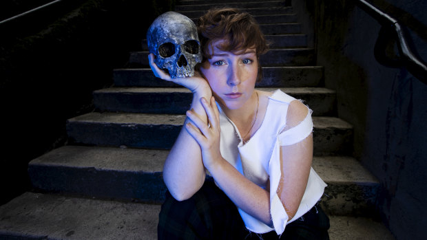 Harriet Gordon-Anderson says she counts herself lucky to be able to return to her role as Hamlet.