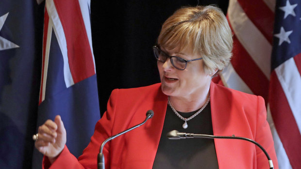 Defence Minister and WA Senator Linda Reynolds. 