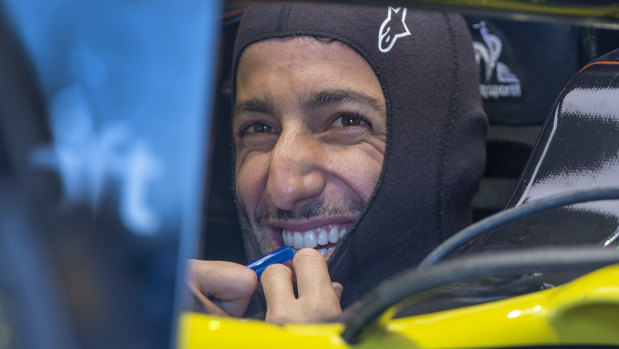 Daniel Ricciardo, back where he claimed his first grand prix win in Montreal, Canada.