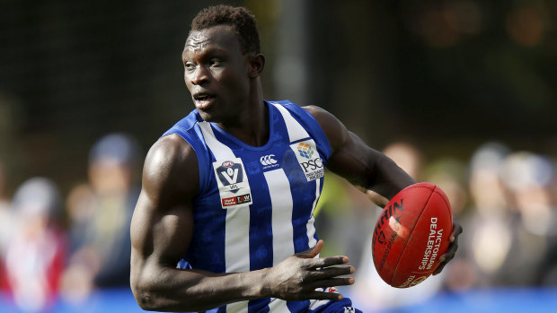 He's back: Majak Daw.