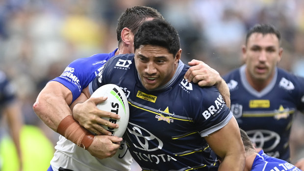 The Cowboys’ Jason Taumalolo is one of a large number of Pasifika players in the NRL.