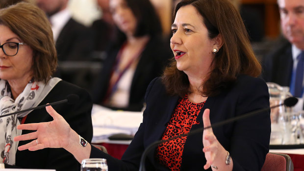 Annastacia Palaszczuk was asked whether she was aware that her chief of staff's company had been given the grant.