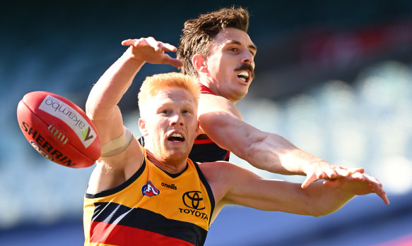 Will Elliott Himmelberg stay at Adelaide or join brother Harry at the Giants?