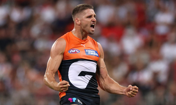 In-form forward Jesse Hogan has rebuilt his career playing for the Giants.
