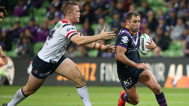 Cameron Smith (right) says Storm need to start their matches better.