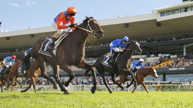  Think It Over takes out the  George Ryder Stakes at Rosehill last month. 
