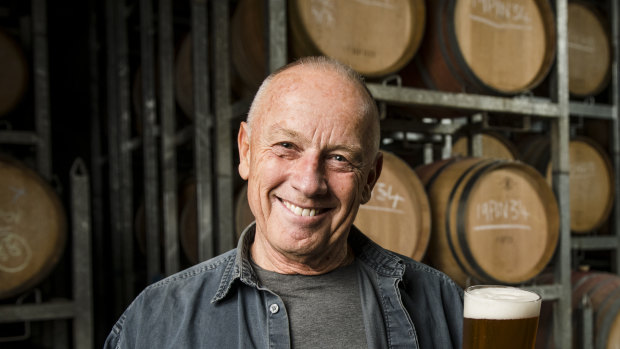 Phil Sexton is about to convert his Giant Steps winery at Healesville into a brewery, in a partnership with CUB.