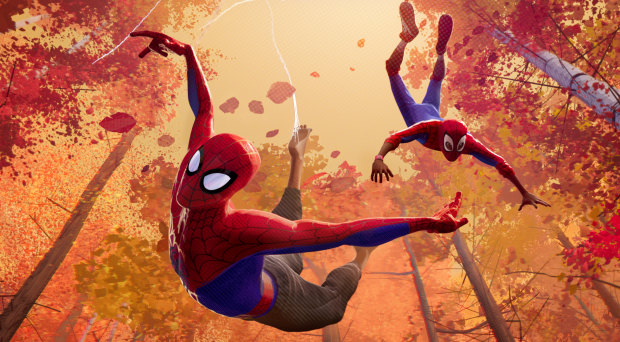Winner of best animated feature film at the Oscars: Spider-Man: Into The Spider-Verse.