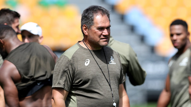 Wallabies coach Dave Rennie.