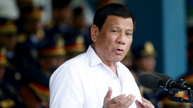 President Rodrigo Duterte in Quezon city last week.