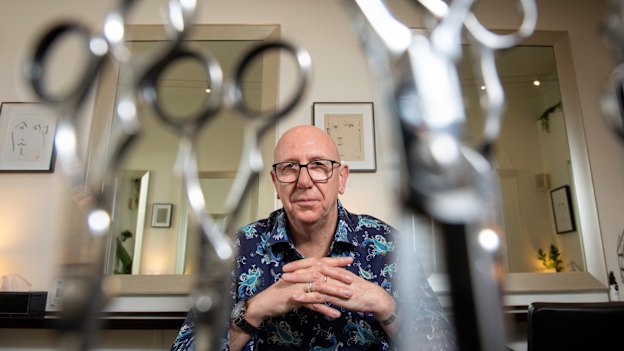 “The last thing I want to do is be like a doorman at a nightclub,” says salon owner Colin Moxey.