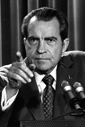 President Richard Nixon.