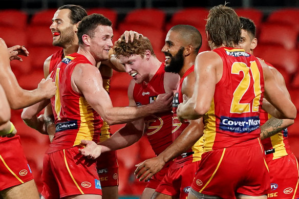 Matthew Rowell, centre, made a solid impression. 