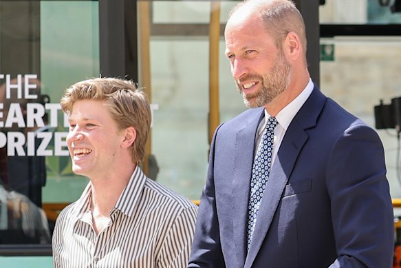 Martedì il principe William partecipa a un evento della Climate Action Week a Londra con Robert Irwin.