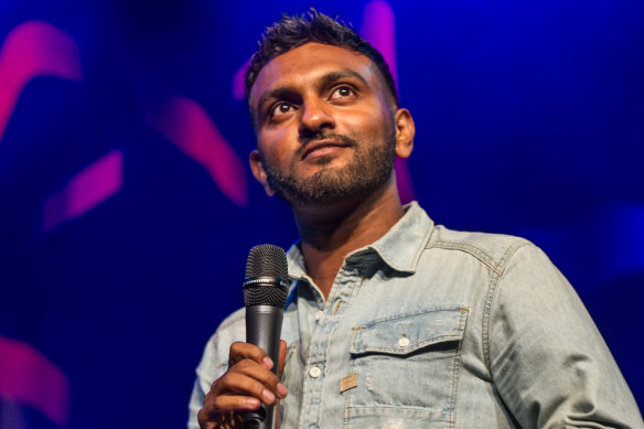 Nazeem Hussain: comedy is the best job in the world.