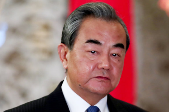 China's Foreign Minister Wang Yi.